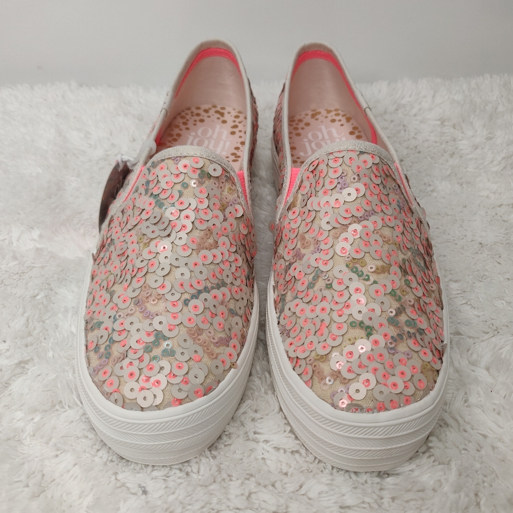 New sequin platform slip on Keds - Picture 2 of 8
